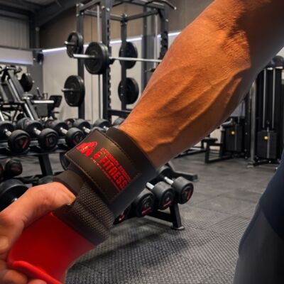 Silverback Strength & Fitness  | Weight Lifting Hooks (Pair) for Pull Ups & Shrugs