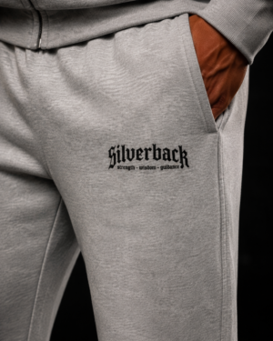 Grey Essential Men’s Straight-Leg Joggers