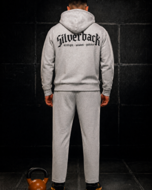Grey Essential Men’s Zipped Hoodie
