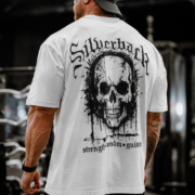 Quattro Collezione Oversized White Silverback T-Shirt