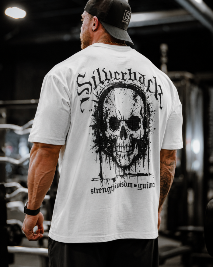 Quattro Collezione Oversized White Silverback T-Shirt