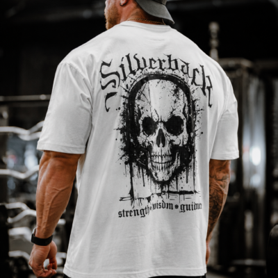Quattro Collezione Oversized White Silverback T-Shirt