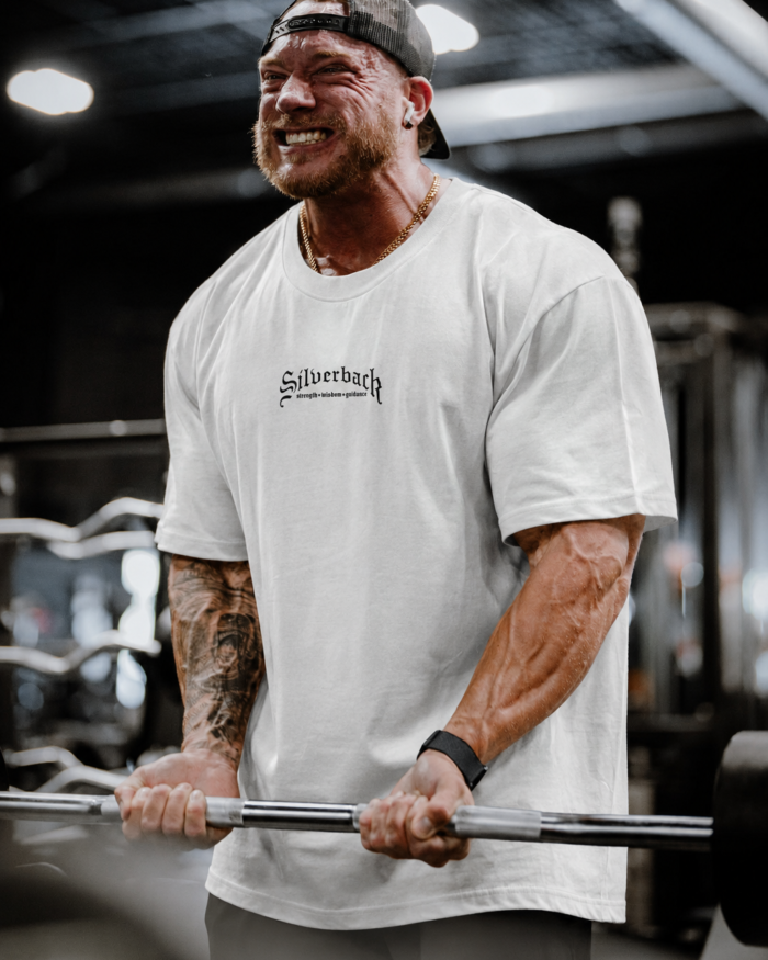 Quattro Collezione Oversized White Silverback T-Shirt