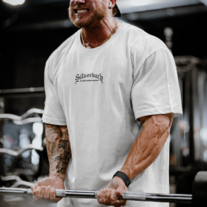 Quattro Collezione Oversized White Silverback T-Shirt