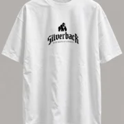 Quattro Collezione Oversized White Gorilla T-Shirt – front