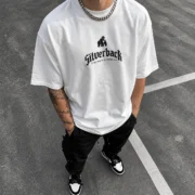 Quattro Collezione Oversized White Gorilla T-Shirt
